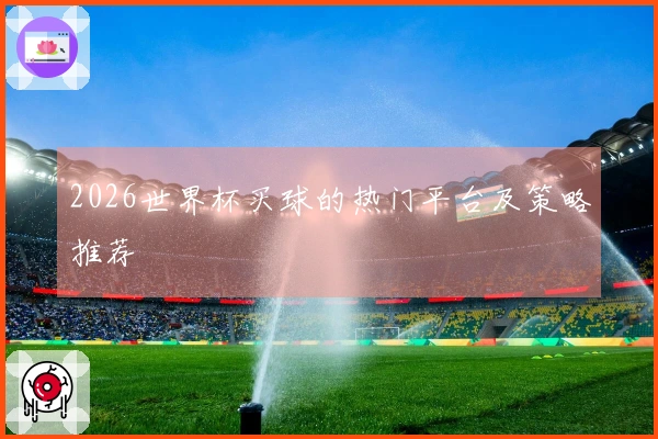 2026世界杯买球的热门平台及策略推荐